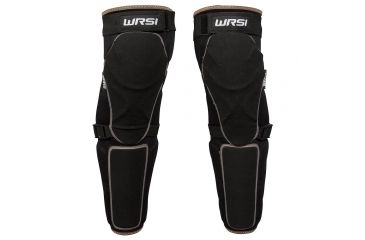Image of Wrsi Animas Knee/Shin Pads, Black/Orange, S/M 50094.01.100