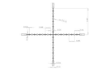 Image of Wulf Optics 4-16x50mm 30mm Tube Rifle Scope, Second Focal Plane, Wire Reticle, Black, WU9112