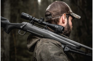 Image of Wulf Optics Fireball 4-12x50 AO Rifle Scope, 1in Tube, Second Focal Plane, Half Mil-Dot Reticle, Black, WU9101