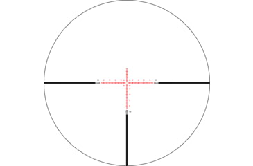 Image of Wulf Optics Hurricane Compact 4-14x44mm 30mm Tube Rifle Scope, Second Focal Plane, W-MIL1 Illuminated Reticle, Black, WU9115
