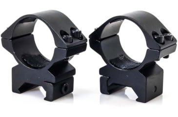 Image of Wulf Optics Match Rifle Scope Rings, Low, Black, 30mm, WU5010