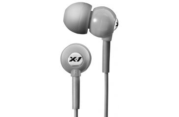 Image of X-1 Audio Flex Waterproof Headphones, Gray H2O-CB1-GR