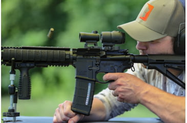 Image of X-Vision MAAG 3x Red Dot Magnifier, 22mm, 2.5 in, 1/3 Co-Witness, Black, Small, MG1