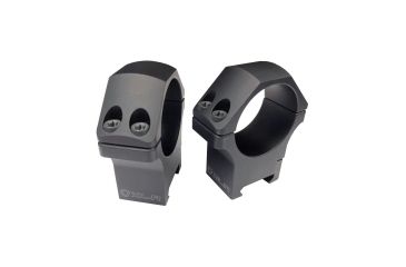 Image of XLR Precision Rifle Scope Rings, 34 mm, Medium Profile 1.26in, Black, Medium Profile, R34M