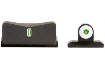 Image of XS Sight Systems DXT Big Dot Pistol Tritium Night Sight, Springfield Champion and Compact, Novak Rear, Matte Black, Standard, SP-0003S-5