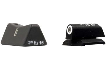 Image of XS Sight Systems DXT Standard Dot Pistol Sight, Colt Commander 4.25in, Matte Black, Standard, NE-0002S-6