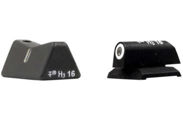 Image of XS Sight Systems DXT Standard Dot Pistol Sight, Colt Govt. 5in, Matte Black, Standard, NE-0001S-6
