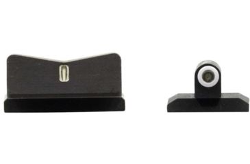 Image of XS Sight Systems DXT Standard Dot Pistol Sight, Colt Officers ACP and Defender 3.5in Novak Rear, Matte Black, Standard, NE-0006S-6