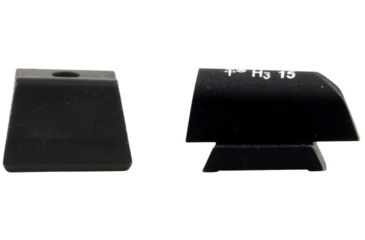 Image of XS Sight Systems DXW Big Dot Pistol Tritium Night Sight, Kahr Post 04 E and CW, Requires DVTL Cut, Matte Black, Standard, KA-0004S-3