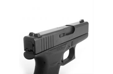 Image of XS Sight Systems DXW Standard Dot for Glock 42 &amp; 43, Tritium Front, White Stripe Rear GL-0003S-4