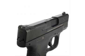 Image of XS Sight Systems DXW Standard Dot for S&amp;W M&amp;P Shield, Tritium Front, White Stripe Rear SW-0024S-4