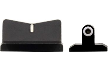 Image of XS Sight Systems DXW Standard Dot Pistol Tritium Night Sight, Ruger SR 1911 5in Only, Matte Black, Standard, RP-0010S-4