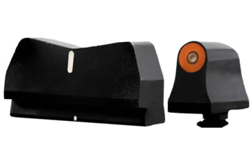Image of XS Sight Systems DXW2 Big Dot Sight, Orange Suppressor Hight, Glock 17/19/22-24/26/27/31-36/38, GL-0015P-3N