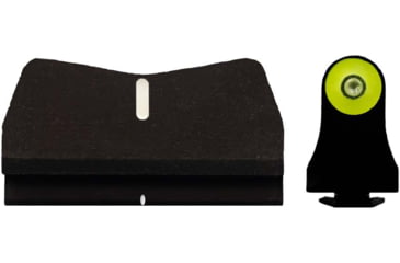 Image of XS Sight Systems DXW2 Big Dot Sight, Yellow Suppressor Hight, Glock 17/19/22-24/26/27/31-36/38, GL-0015P-3Y