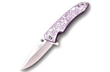 Image of XTS FF A003PE Folding Knife, Purple FF A003PE