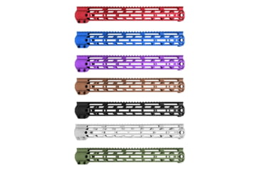 Image of XTS AR-15 M-Lok Rail, 15 in, Red, XTS-ADZ15-RD