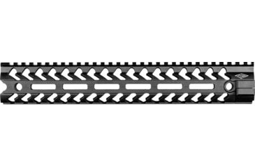 Image of Yankee Hill Machine Rifle Length 12.25 Inch S.L.M. Handguard, M-Lok Sides and Picatinny Top, Black, 12.25 Inch, YHM-5290