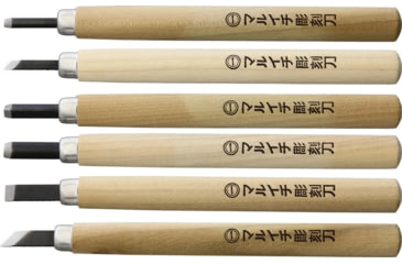 Image of Yoshiharu Cutlery Japan KL-6 Japanese Carving Set Knife, Steel blade, Wood handle, AC033