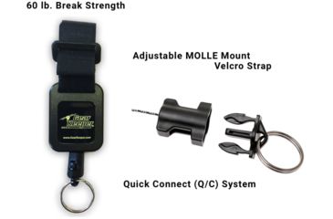 Image of Z-Bolt Infrared Line Laser for Trip Wire Detection - EOD/ SWAT, Ranger Green, IR, NSN 5855-01-633-6760, C-TRIP-IR-RG