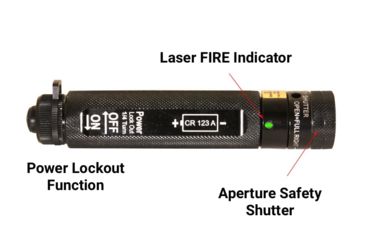 Image of Z-Bolt Infrared Dot Laser Designator, Restricted Sale, 5.000 Meter Range, ANSI CLASS 3R, 4 Pcs Kit, Coyote Brown, MARK-4ir-KIT-4-SP-CB