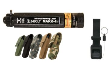 Image of Z-Bolt Infrared Dot Laser Designator, Restricted Sale, 5.000 Meter Range, ANSI CLASS 3R, Black, MARK-4ir-BLK