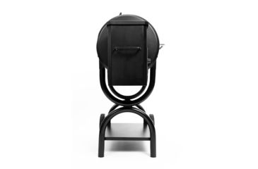 Image of Z Grills 550B 8-in-1 Wood Pellet Grill, BBQ &amp; Smoker, Black, 47x20x45, ZPG-550B