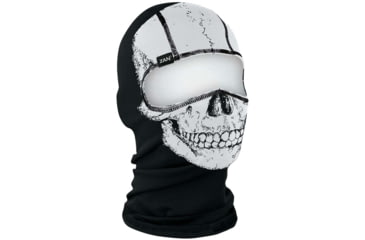 Image of Zan Headgear Balaclava - Men's, One Size, Skull, WBP002
