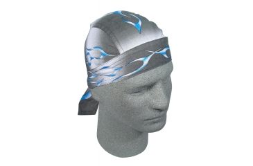 Image of Zan Headgear Flydanna Blue Tank Flame Z354