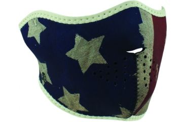 Image of Zan Headgear Neoprene Half Mask, Patriot, WNFM408H