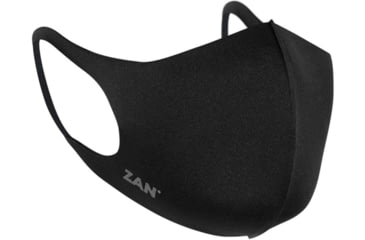 Image of Zan Headgear Lightweight Face Mask, One Size, 2 Pack, Black, FMLW114