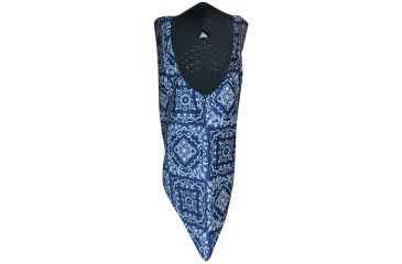 Image of Zan Headgear NeoDanna Blue Paisley Bandanna WNEO111