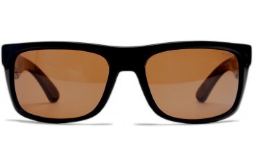 Image of Zeal Optics Essential Sunglasses, Black Gloss Frame, Copper Lens, 10001