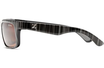 Image of Zeal Optics Essential Sunglasses, Black Wood Frame, Copper Lens, 10006
