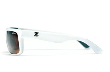 Image of Zeal Optics Essential Sunglasses, White Gloss Frame, Copper Lens, 10002