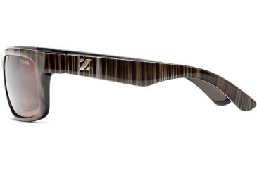 Image of Zeal Optics Essential Sunglasses, Wood Grain Frame, Copper Lens, 10003