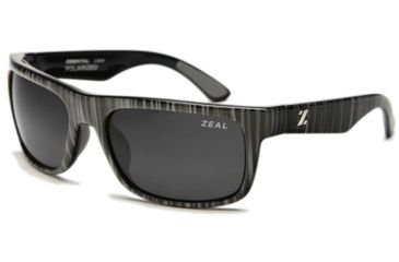Image of Zeal Optics Essential Sunglasses, Black Wood Grain Frame, Copper Lens, zop0037-Black Wood Grain-Copper