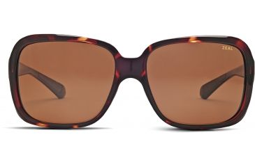 Image of Zeal Optics Hadley Womens Sunglasses, Oak Tortoise Frame and Polarized Copper Lens 10412