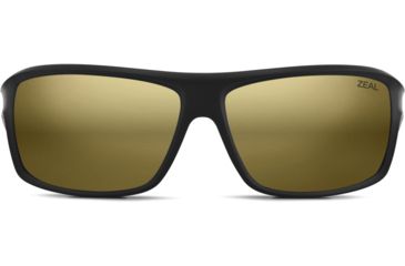 Image of Zeal Optics Range Sunglasses - Black Frame,Polarized Copper Gold Mirror Lens 10894