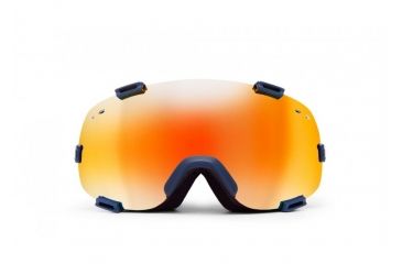 Image of Zeal Optics Voyager Goggles,Oxford Navy Frame,Phoenix Polarzied + Sky Blue Mirror Lens 10791