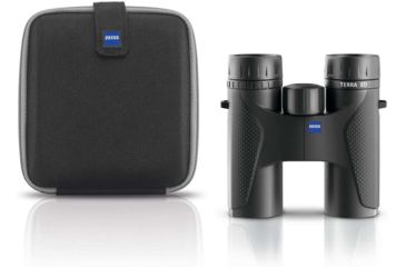 Image of Zeiss Terra ED Pocket 8x25 Binoculars, Black, Small, NSN 9005.10.0040, 522502-9901-000