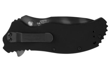 Image of Zero Tolerance Spring Assisted Folding Knife, 3-1/4in, Black Tiger Stripe Blade 0350TS