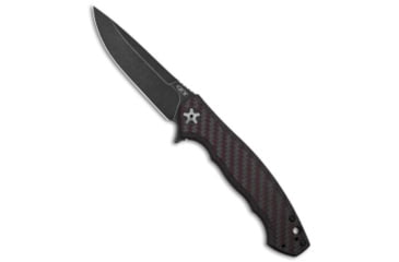 Image of Zero Tolerance Zero Tolerance Large Sinkevich 0452 Frame Lock Knife Red CF 4.1" Black SW, Red/Black, CPM S35VN, adult, BHQ-177614