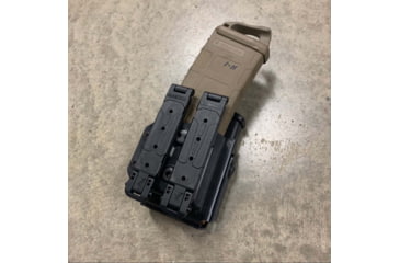 Image of Zero9 Rifle Pistol Combo Holster, Other .45 ACP, Molle Loks, Wolf Grey, Z9-4022-GRY-MLK