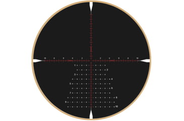 Image of ZeroTech Optics Trace Advanced 4-24x50mm Rifle Scope, 30mm Tube, First Focal Plane, Illuminated RMG-IR FFP Reticle, MRAD, Black, TR4245F-IR