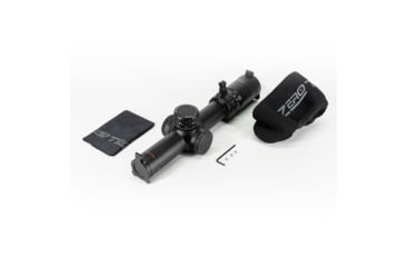 Image of ZeroTech Optics Trace ED 1-10x24mm 34mm Tube Rifle Scope, First Focal Plane, RMG-L FFP Reticle, Black, TRED11024F-IR