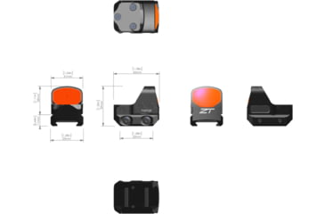 Image of ZeroTech Optics Thrive HD 1x28mm Red Dot Sight Reflex