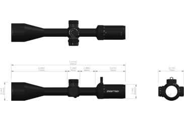 Image of ZeroTech Optics Vengeance 6-24x50mm 1 inch Tube Rifle Scope, Second Focal Plane