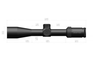 Image of ZeroTech Optics Thrive Rifle Scope, 3-12x44mm, 30mm Tube, Second Focal Plane, Mildot Reticle, Black, TH31244MD