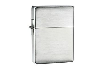 Image of Zippo 1935 Replica Classic Lighter w/out Slashes, Brushed Chrome 193525