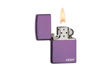 Image of Zippo Classic Style Lighter w/ Zippo Logo, Abyss 24747ZL